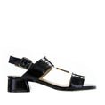 Load image into Gallery viewer, BRESLEY ANGELIC BLACK PAT - Women Sandals - Collective Shoes 
