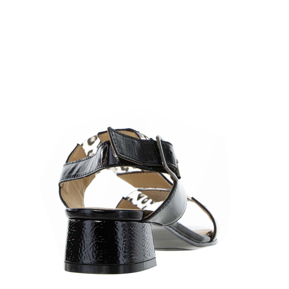BRESLEY ANGELIC BLACK PAT - Women Sandals - Collective Shoes 