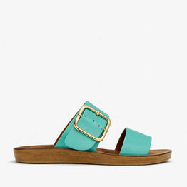 LOS CABOS DOTI AQUA - Women Flats - Collective Shoes 