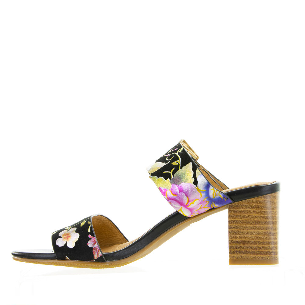 Bresley Asoto Black Garden - Women Heels - Collective Shoes 