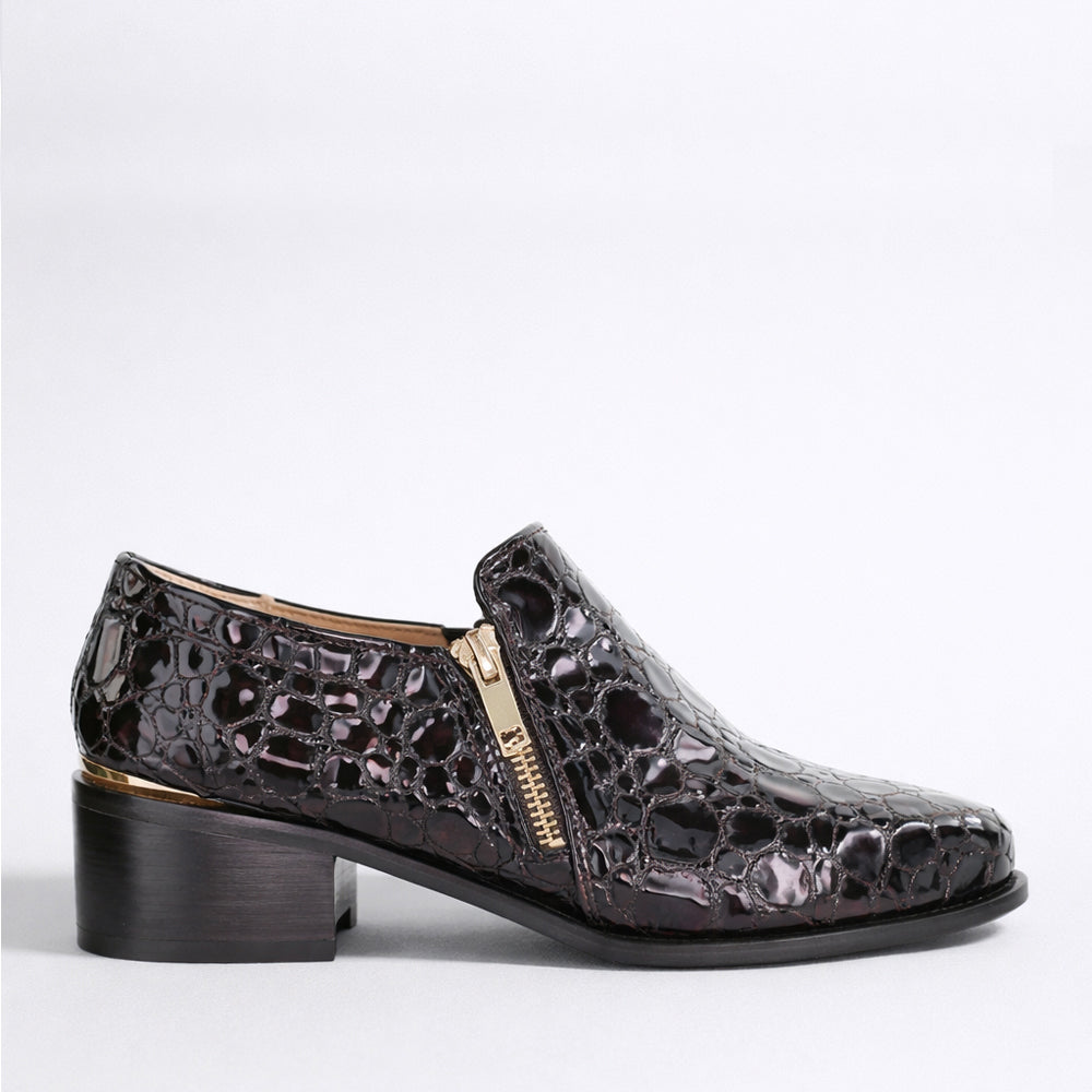 BRESLEY DARTMOUTH BORDO MOON PAT - Women Loafers - Collective Shoes 