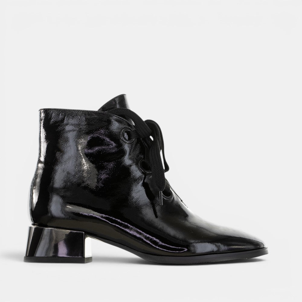 MILA RAINE BAKER BLACK PATENT