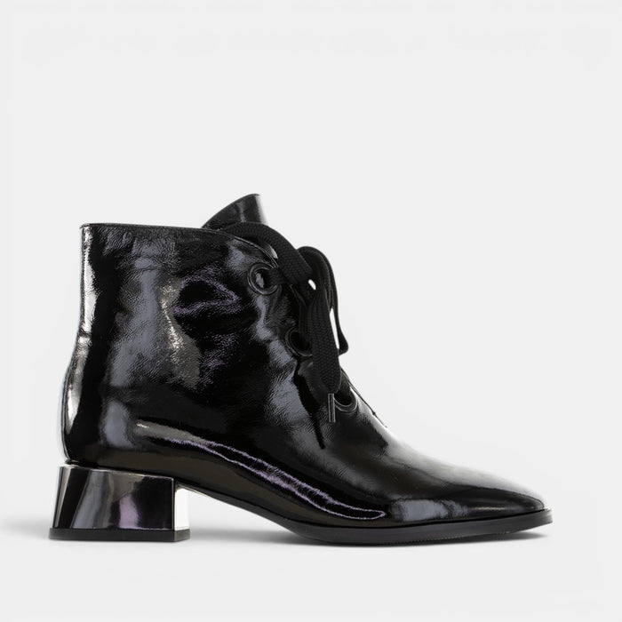 MILA RAINE BAKER BLACK PATENT - Women Boots - Collective Shoes 