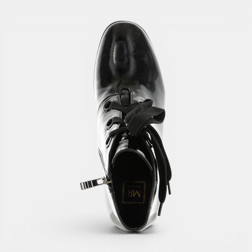 MILA RAINE BAKER BLACK PATENT