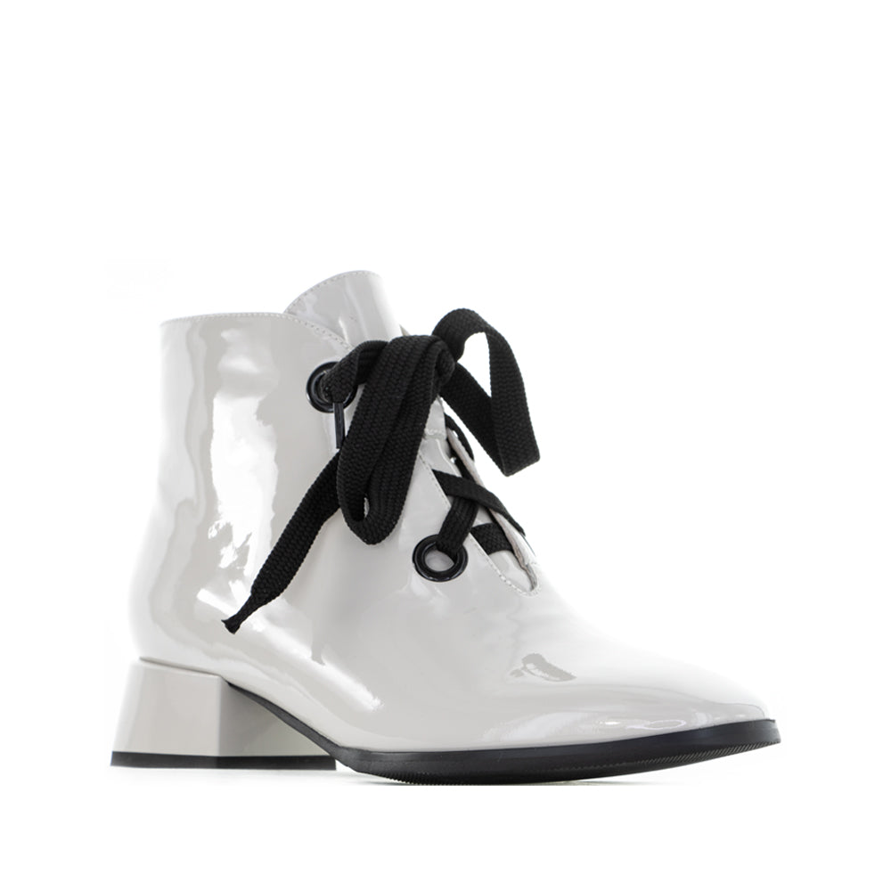 MILA RAINE BAKKER MUSHROOM PATENT - Women boots - Collective Shoes 