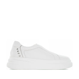 TAMARA LONDON BIANCA WHITE MILLED - Women Sneakers - Collective Shoes 
