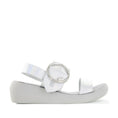 Load image into Gallery viewer, Fly London Bani Silver - Women Sandals - Collective Shoes 
