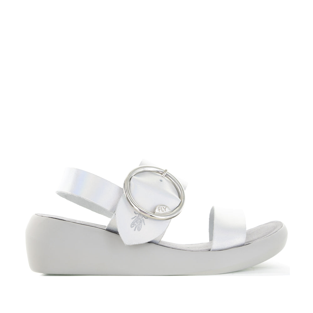 Fly London Bani Silver - Women Sandals - Collective Shoes 