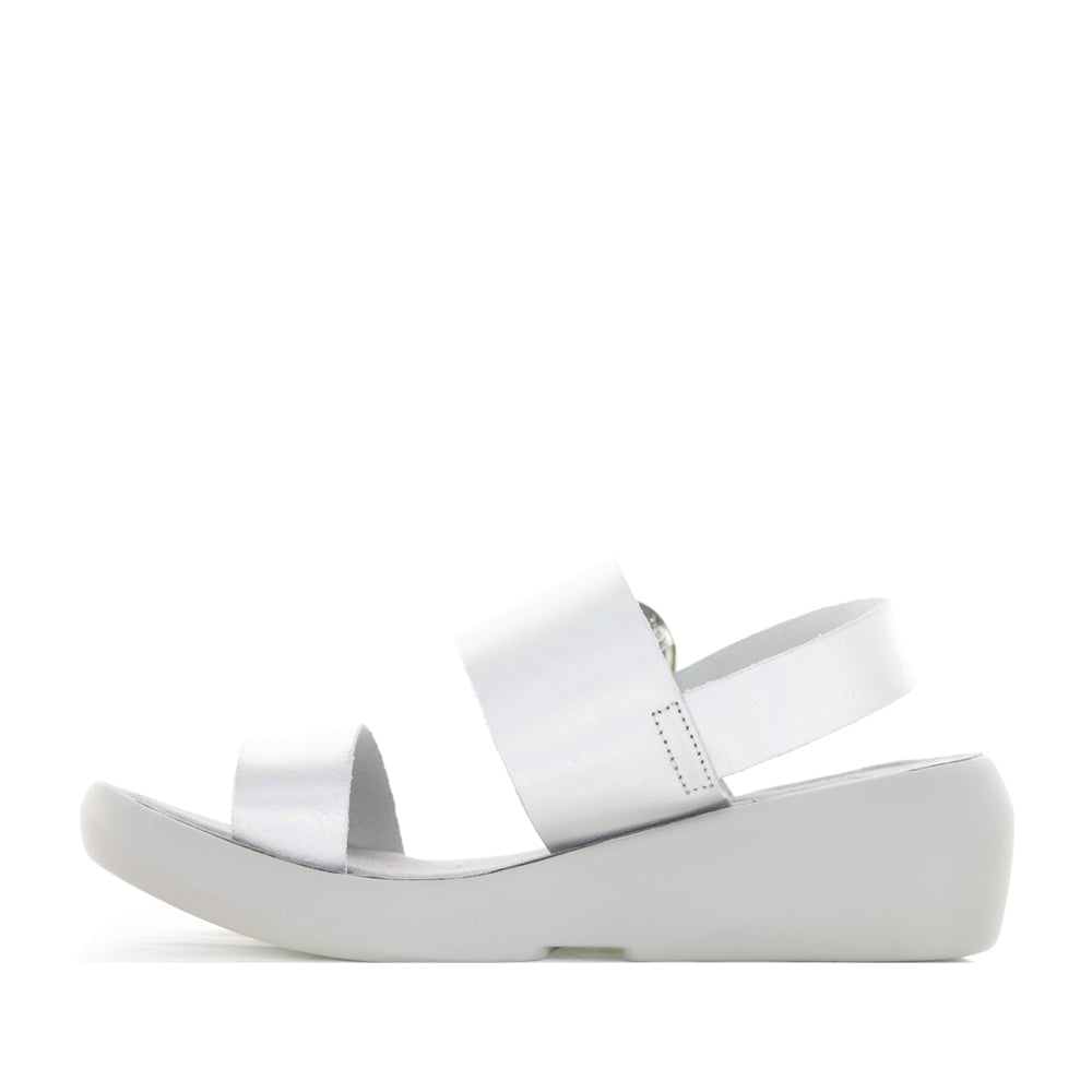 Fly London Bani Silver - Women Sandals - Collective Shoes 