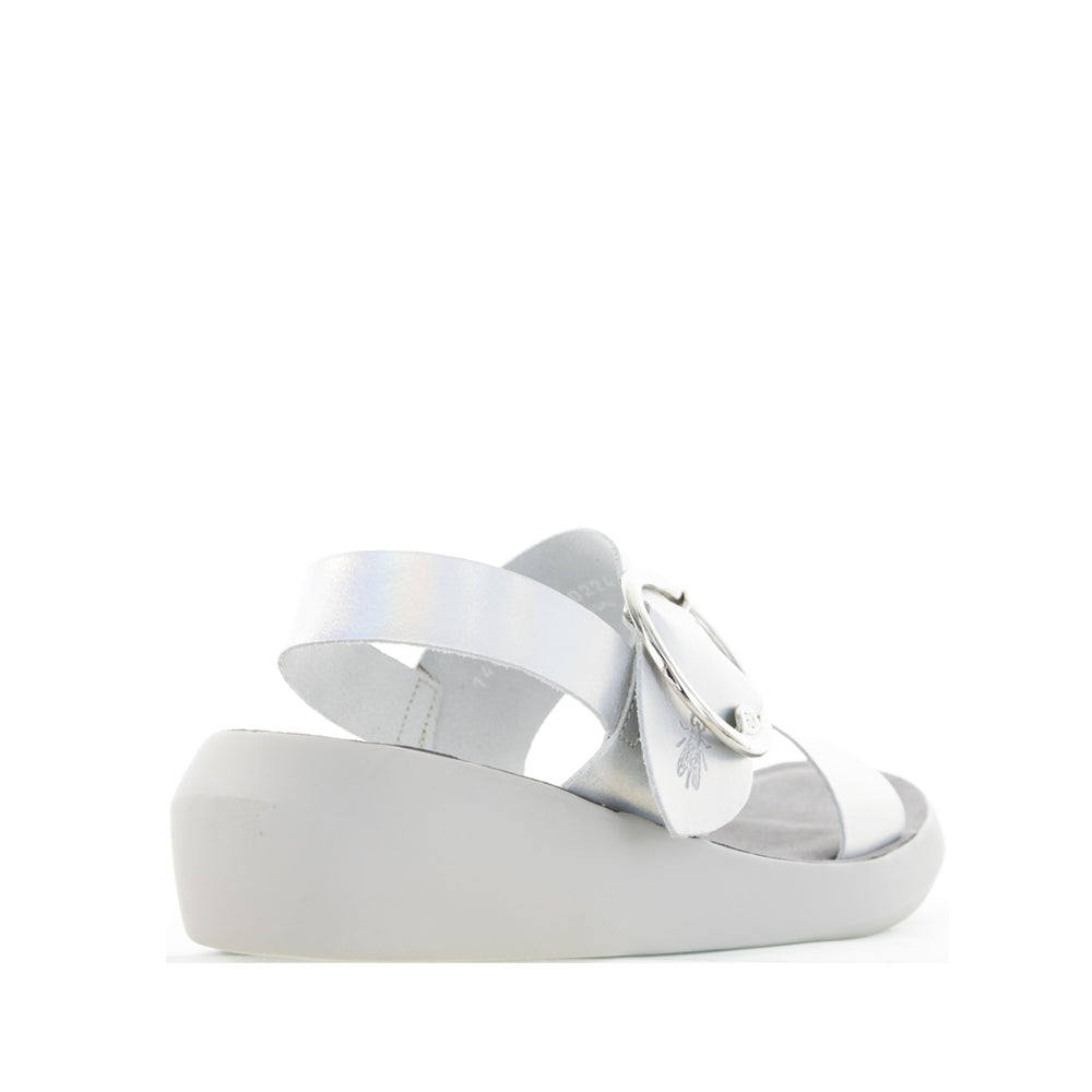Fly London Bani Silver - Women Sandals - Collective Shoes 