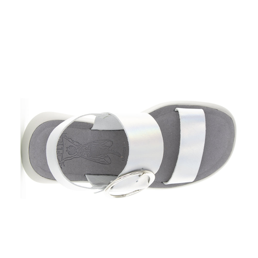 Fly London Bani Silver - Women Sandals - Collective Shoes 