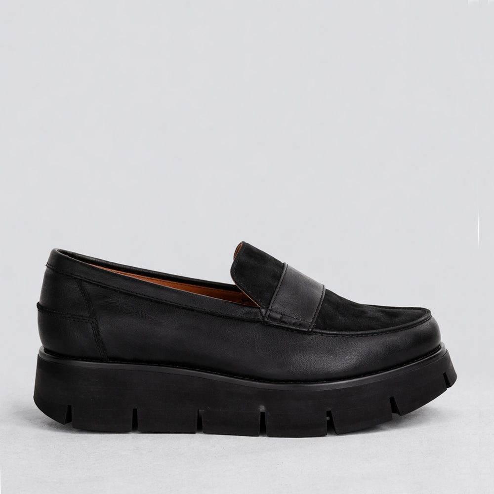 ALFIE & EVIE BATO BLACK - Women Loafers - Collective Shoes 