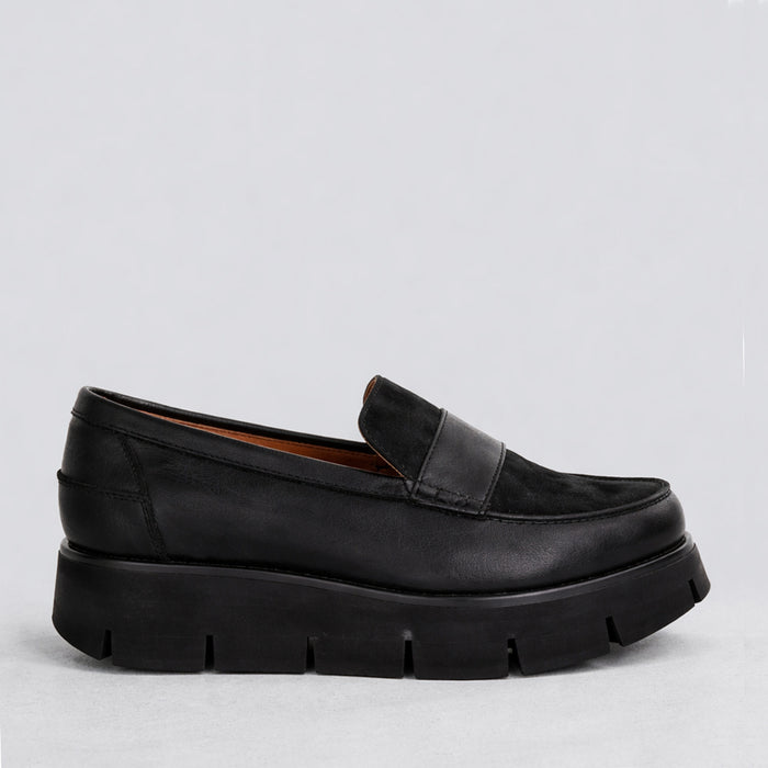 ALFIE & EVIE BATO BLACK - Women Loafers - Collective Shoes 