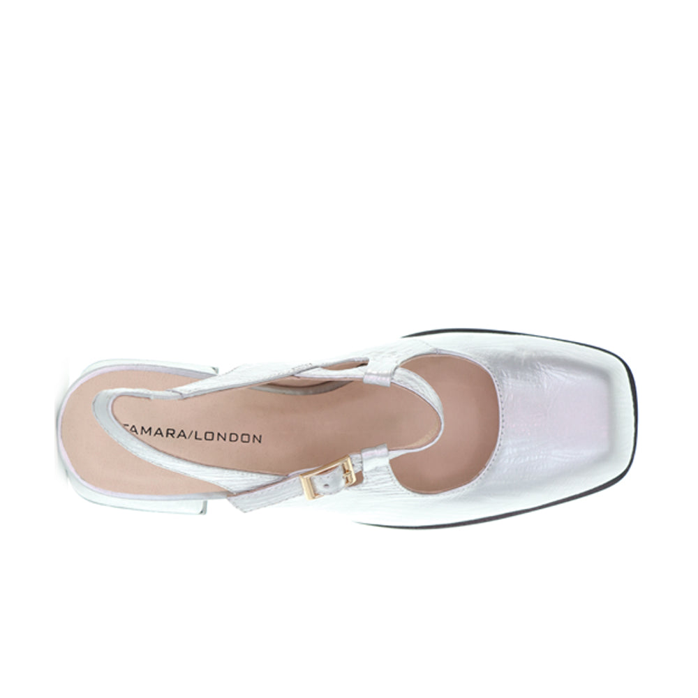 TAMARA LONDON BAYLOR SILVER - Women Heels - Collective Shoes 