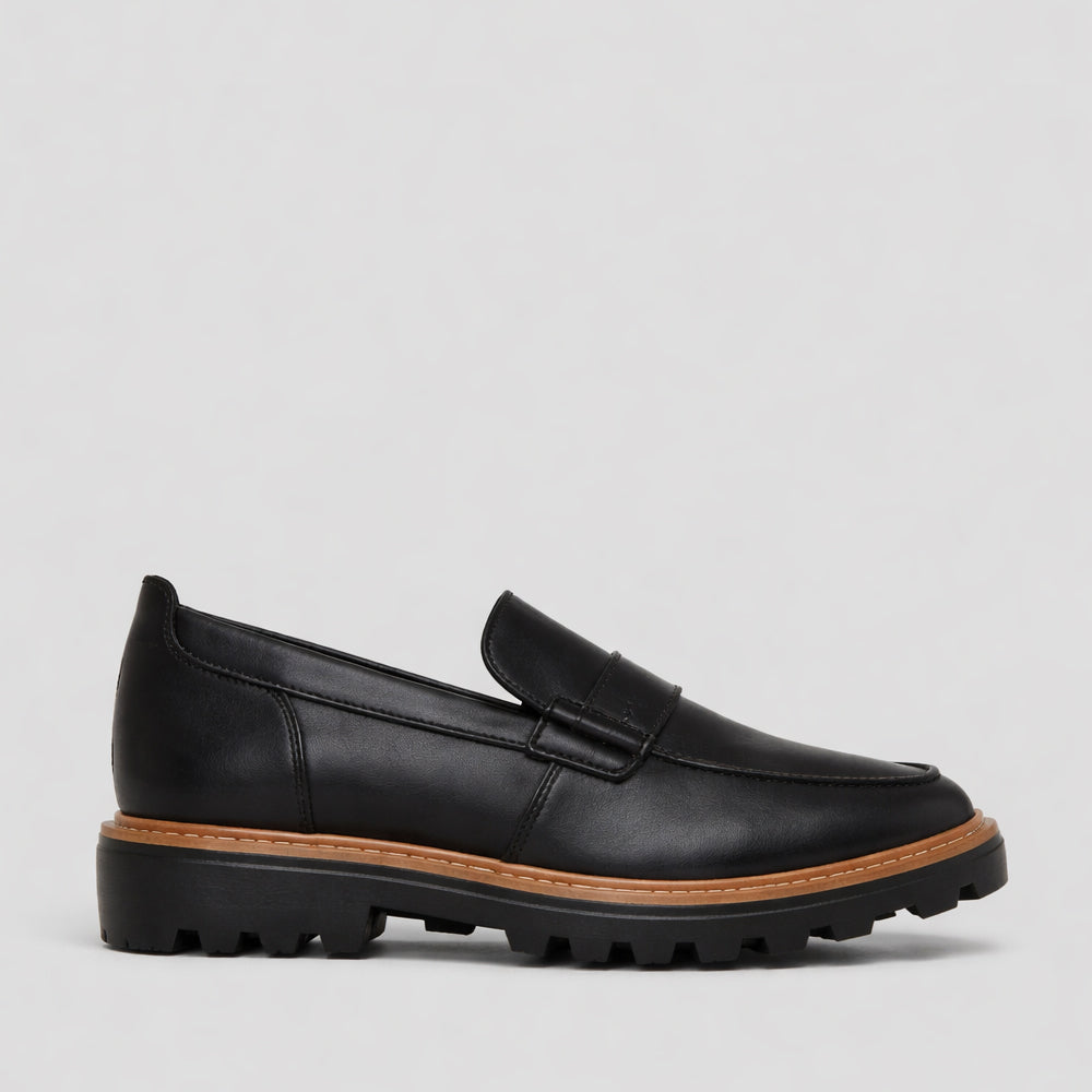 HUSH PUPPIES BEAU BLACK - Women Loafers - Collective Shoes 