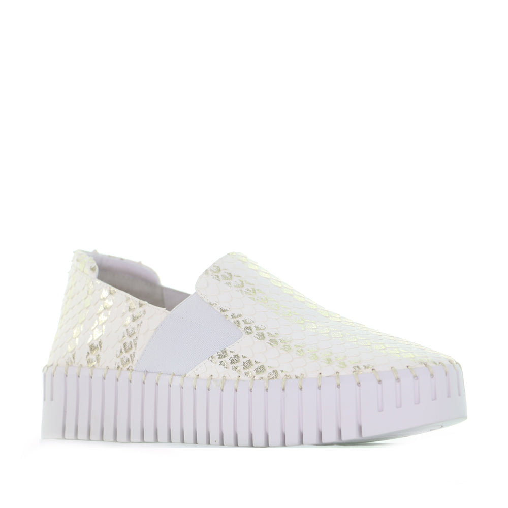 DJANGO & JULIETTE BECCA WHITEGOLD - Women Sneakers - Collective Shoes 