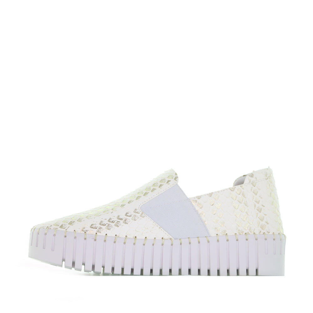 DJANGO & JULIETTE BECCA WHITEGOLD - Women Sneakers - Collective Shoes 