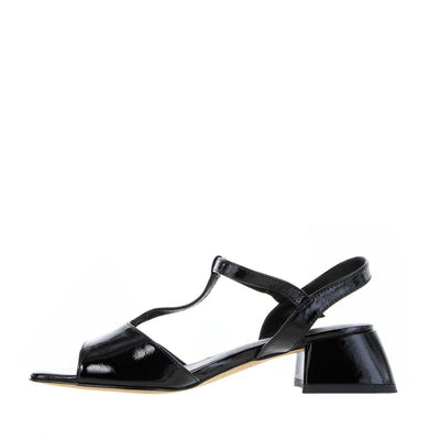 TAMARA LONDON BENT BLACK - Women Sandals - Collective Shoes 