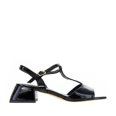 TAMARA LONDON BENT BLACK - Women Sandals - Collective Shoes 