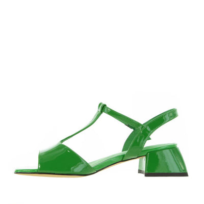 TAMARA LONDON BENT GREEN - Women Sandals - Collective Shoes 
