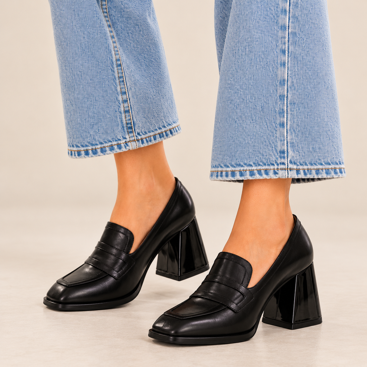 TAMARA LONDON BERGEN BLACK - Women Heels - Collective Shoes 