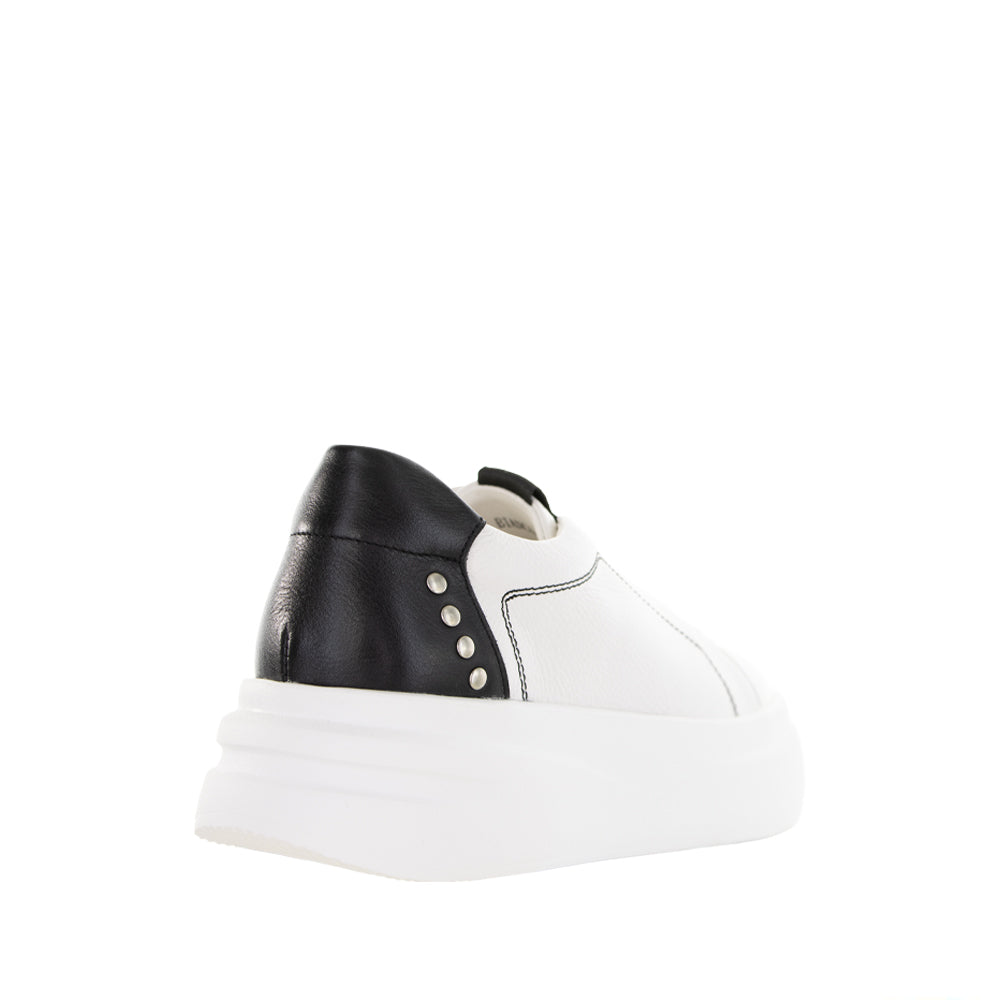 TAMARA LONDON BIANCA WHITE BLACK - Women Sneakers - Collective Shoes 