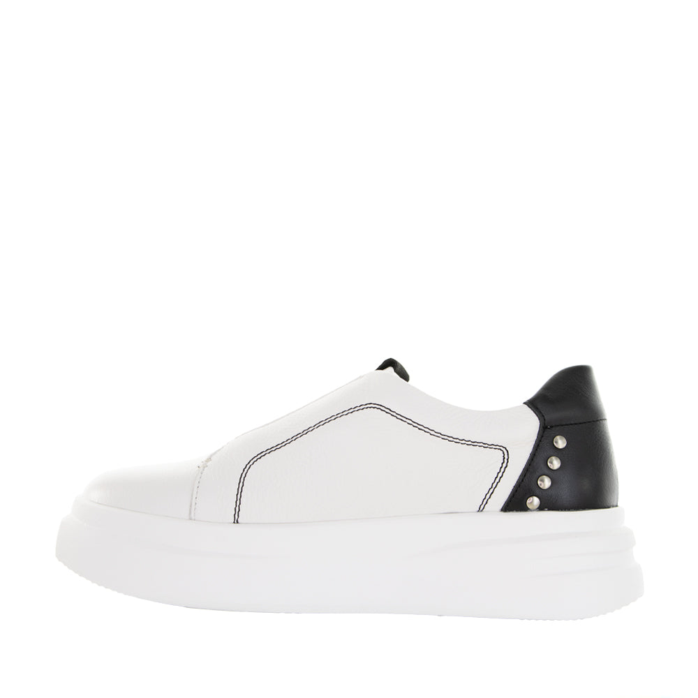 TAMARA LONDON BIANCA WHITE BLACK - Women Sneakers - Collective Shoes 