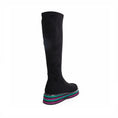 Load image into Gallery viewer, DJANGO & JULIETTE GESBIT BLACK FORSET - Women High Boots - Collective Shoes 
