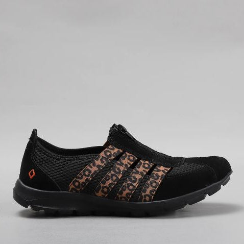 CC RESORTS CHRISTINE BLACK LEOPARD - Women Casuals - Collective Shoes 