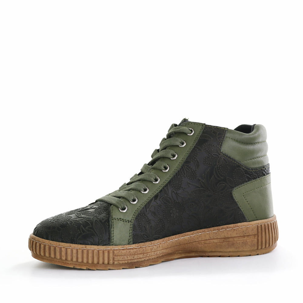 CABELLO BOHO DARK OLIVE - Women Boots - Collective Shoes 
