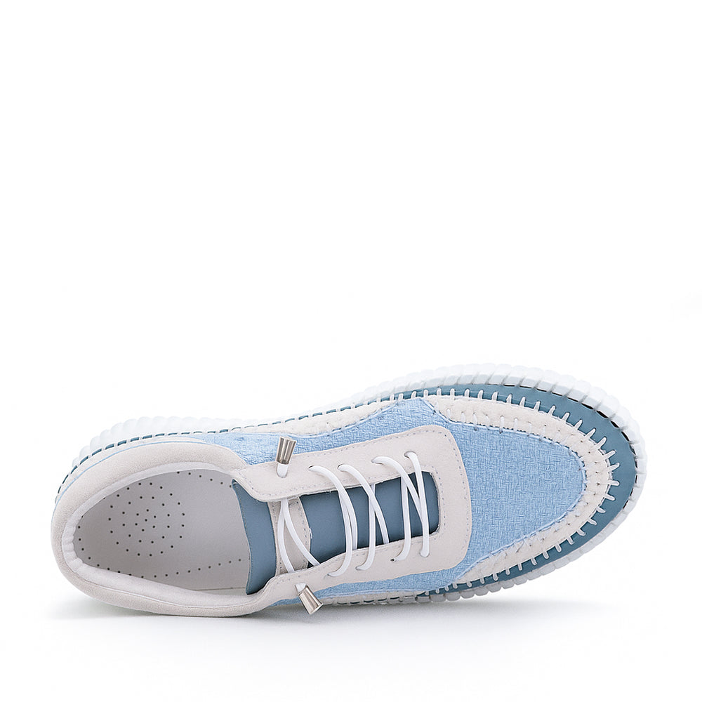 CABELLO BOOST DENIM WHITE - Women Sneakers - Collective Shoes 