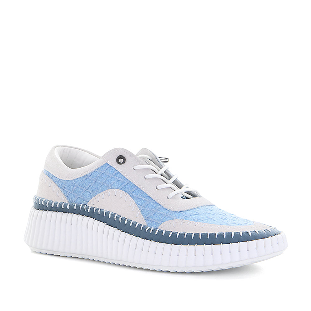 CABELLO BOOST DENIM WHITE - Women Sneakers - Collective Shoes 