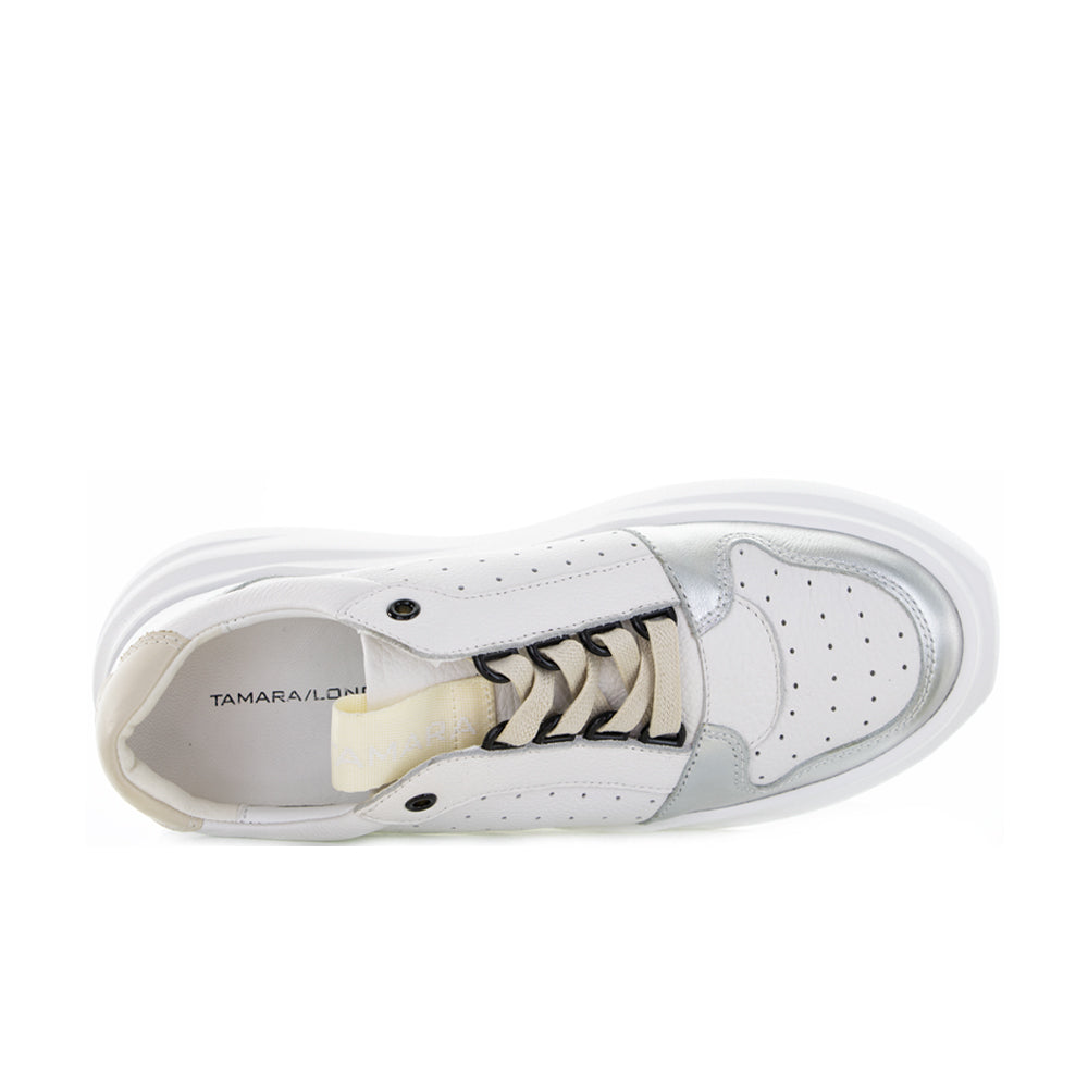 TAMARA LONDON BORNA WHITE METAL