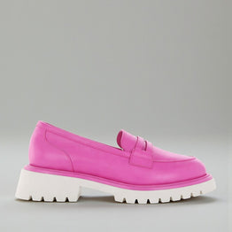 LE SANSA BOW HOT PINK - Women Loafers - Collective Shoes 
