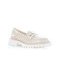 Load image into Gallery viewer, LESANSA BOW NUDE PATENT - Women Loafers - Collective Shoes 
