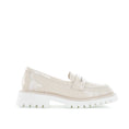 Load image into Gallery viewer, LESANSA BOW NUDE PATENT - Women Loafers - Collective Shoes 
