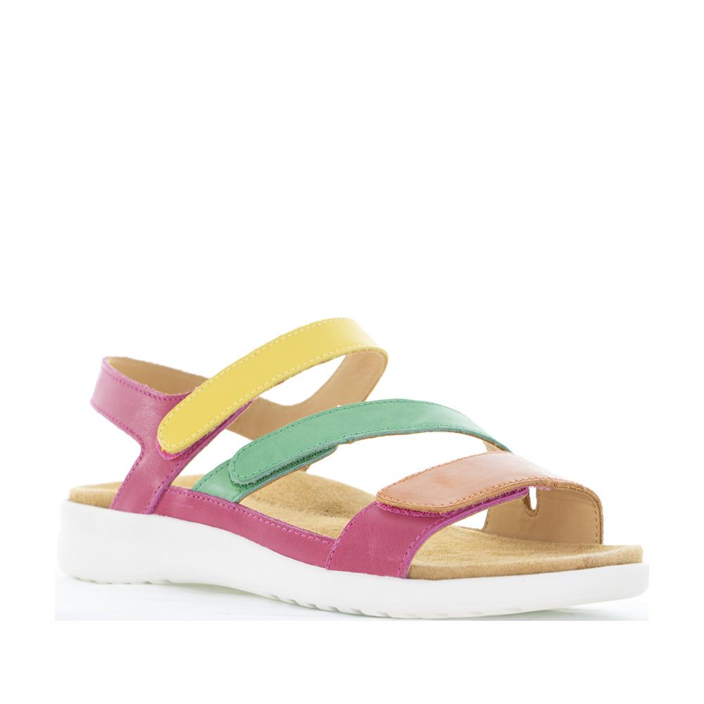 ZIERA BOYDE BRIGHT MULTI - Women Sandals - Collective Shoes 