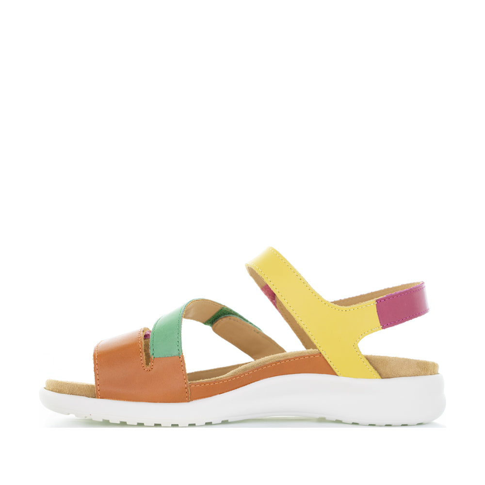 ZIERA BOYDE BRIGHT MULTI - Women Sandals - Collective Shoes 