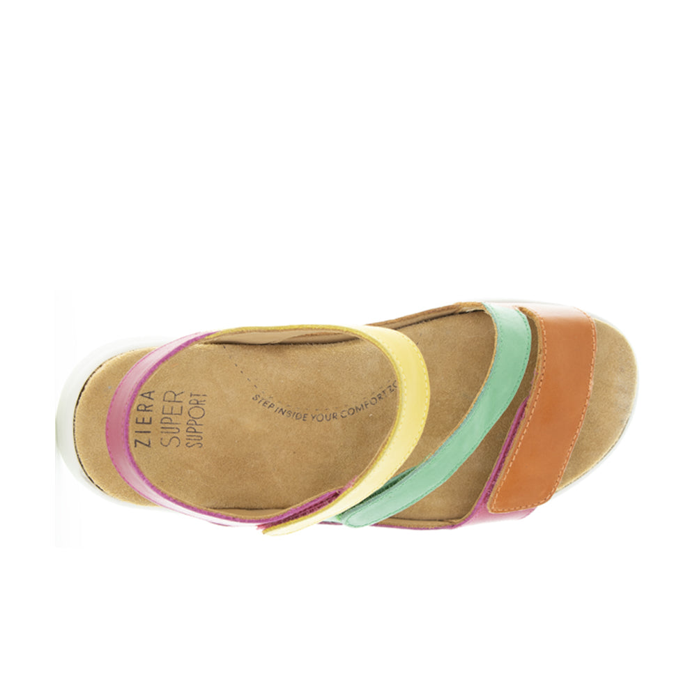 ZIERA BOYDE BRIGHT MULTI - Women Sandals - Collective Shoes 