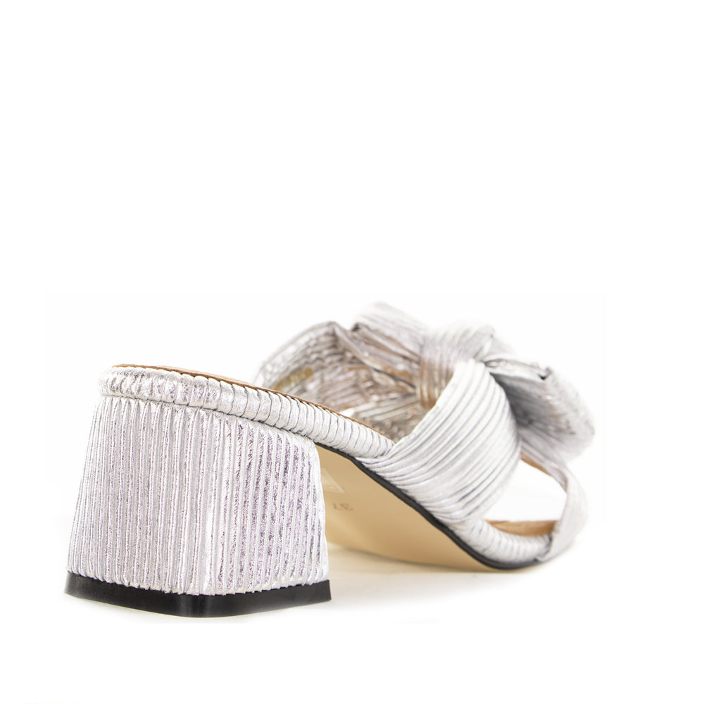 BRESLEY ANISTON SILVER - Women Heels - Collective Shoes 