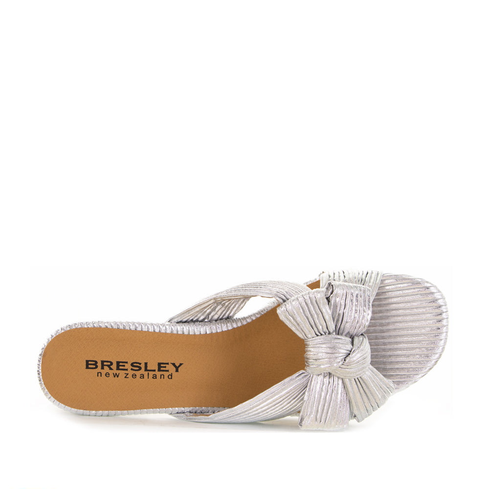 BRESLEY ANISTON SILVER - Women Heels - Collective Shoes 