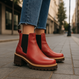 BRESLEY DAKTARI RED WAXY