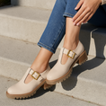 Load image into Gallery viewer, BRESLEY DERRY NUDE PATENT - Women Heels - Collective Shoes 
