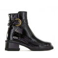 Load image into Gallery viewer, BRESLEY PANDER BLACK PATENT - Women Boots - Collective Shoes 
