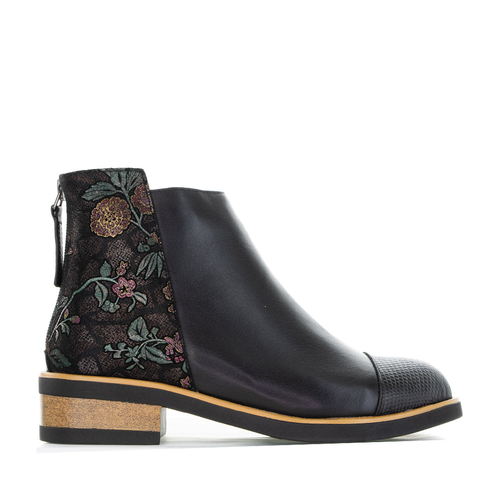 BRESLEY DUCK BLACK ROSE - Women Boots - Collective Shoes 
