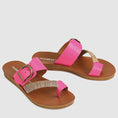 Load image into Gallery viewer, LOS CABOS BRIA FUCHSIA - Women Flats - Collective Shoes 

