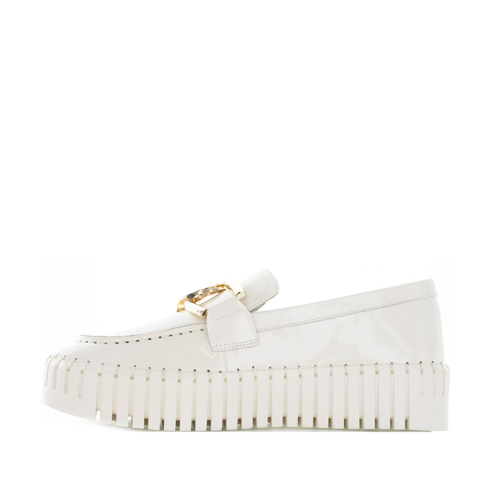 DJANGO & JULIETTE BRONTIS IVORY - Women Loafers - Collective Shoes 
