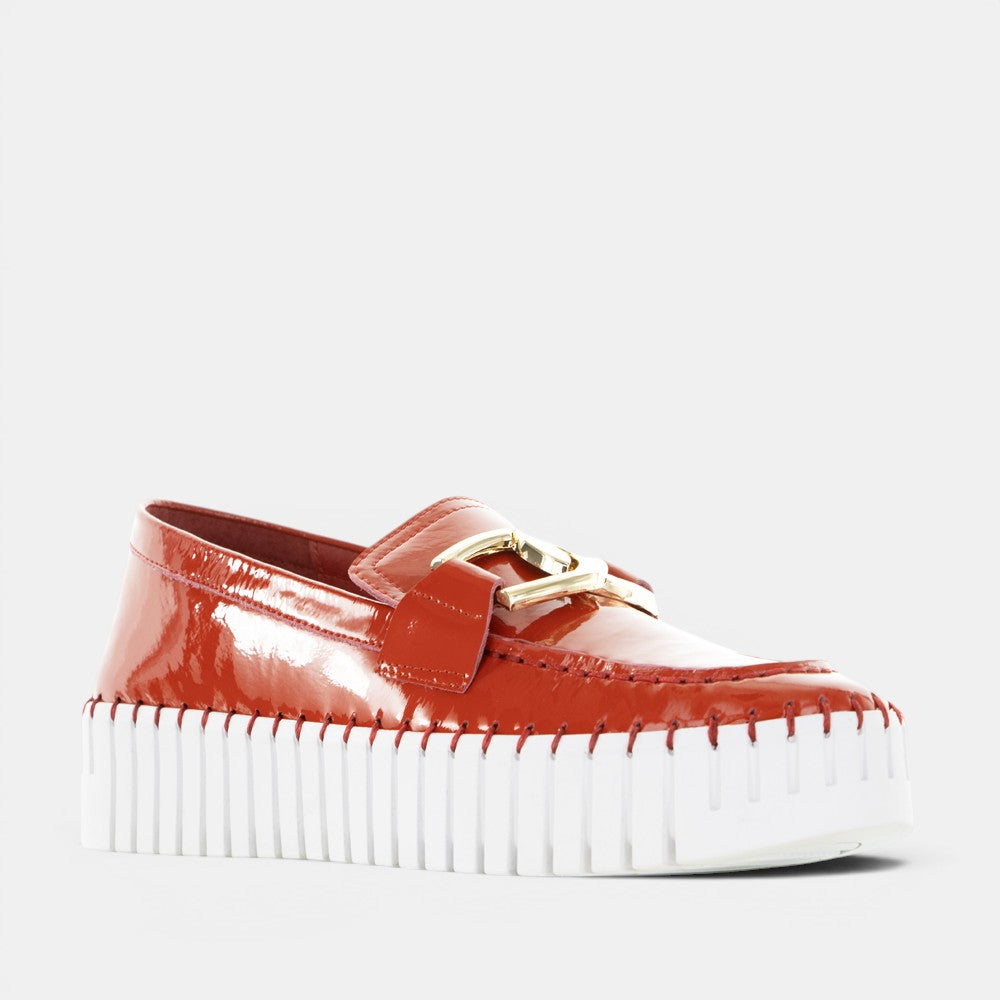 DJANGO & JULIETTE BRONTIS RED PATENT