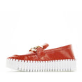 Load image into Gallery viewer, DJANGO & JULIETTE BRONTIS RED PATENT - Women Loafers - Collective Shoes 
