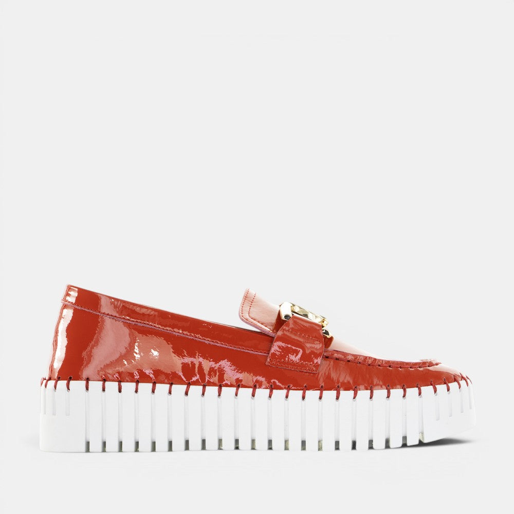 DJANGO & JULIETTE BRONTIS RED PATENT